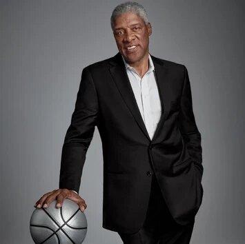 Julius Erving II, commonly known by "Dr. J", is an American basketball player who popularized a style of leaping above the rim.